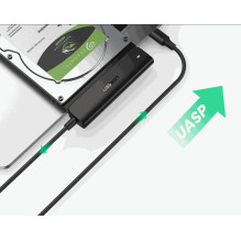 Ugreen CM321 USB-C į SATA adapteris, juodas