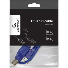 Gembird USB 3.0 AM to BM 0.5m Purple