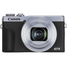 „Canon PowerShot G7X Mark III“ sidabrinis „Canon PowerShot G7X Mark III“ sidabrinis