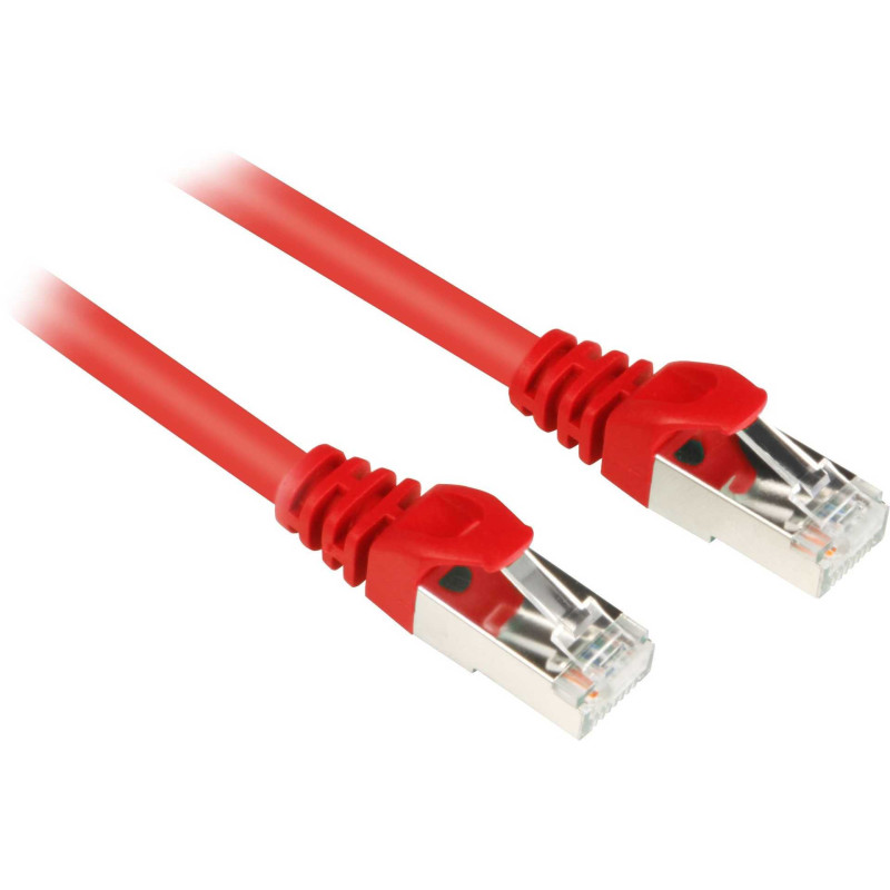 „Sharkoon“ RJ45 CAT6 SFTP 5 m žalias