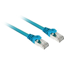 Sharkoon Pataisymas RJ-45 SFTP Cat7a neapdorotas kabelis 3 m Blue