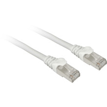 Sharkoon Patch RJ-45 SFTP Cat7a žalias kabelis 2 m baltas