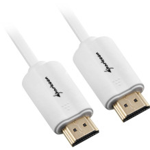 „Sharkoon“ HDMI - HDMI 4K baltas 2m