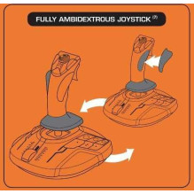 Thrustmaster T.16000M Flight Control System Joystick For PC Black Thrustmaster T.16000M Flight Control System Joystick For PC Black