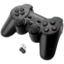 Esperanza EGG108K žaidimų pultas PS3 kompiuteriui Gladiator belaidis juodas