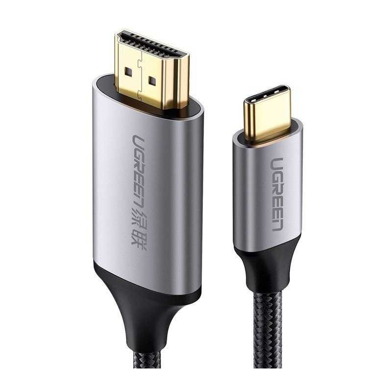 Ugreen USB-C į HDMI 4K UHD kabelis 1,5 m, juodas