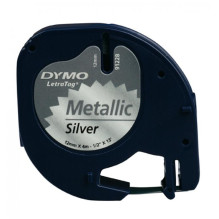 Etikečių Juosta - DYMO LetraTAG 91228 Sidabrinė Etikečių Juosta - DYMO LetraTAG 91228 Sidabrinė