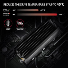SSD AKCIJOS AUSINTUVAS M.2 2280 / 36MM CLR-M2XL AXAGON