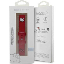 HELLO KITTY Silicone Kitty Head Strap Universal 20mm Red