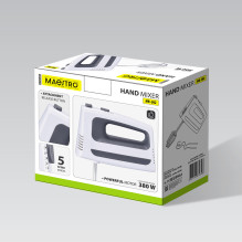 Hand mixer MAESTRO MR-502 500W White, Black Hand mixer MAESTRO MR-502 500W White, Black