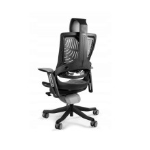 Wau 2 TPE-8 office chair, grey / black elastomer Wau 2 TPE-8 office chair, grey / black elastomer