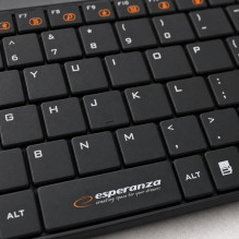 Esperanza EK122K keyboard RF Wireless QWERTY Black Esperanza EK122K keyboard RF Wireless QWERTY Black