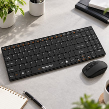 Esperanza EK122K keyboard RF Wireless QWERTY Black Esperanza EK122K keyboard RF Wireless QWERTY Black