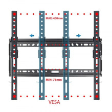 Esperanza ERW014 TV Mount 26'"-70"' 177.8 cm Black Esperanza ERW014 TV Mount 26'"-70"' 177.8 cm Black