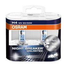 Osram H4 64193NBU 60/55W 12V P43T HCB2BOX NIGHT BREAKER UNLIMITED lemputė