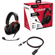 HyperX Cloud III Black / Red HyperX Cloud III Black / Red