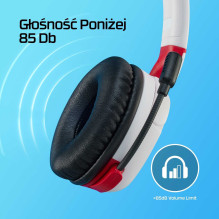 HyperX Cloud Mini belaidės ausinės, baltos HyperX Cloud Mini belaidės ausinės, baltos