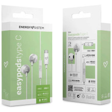 „Energy Sistem EasyPods“ C tipo baltos spalvos „Energy Sistem EasyPods“ C tipo baltos spalvos