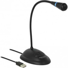 DELOCK USB žąsies kaklo adapteris (65871), juodas