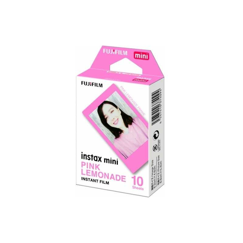 Fujifilm Instax Mini Pink Lemonade (10 Sheets)