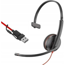HP Poly Ausinės 8X214A6 / Blackwire 3210 Black HP Poly Ausinės 8X214A6 / Blackwire 3210 Black