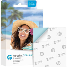 HP „Sprocket“ cinko popieriaus lakštai, 3,5 x 4,25 colio, 20 vnt. pakuotėje HP „Sprocket“ cinko popieriaus lakštai, 3,5 x 4,25 colio, 20 vnt. pakuotėje