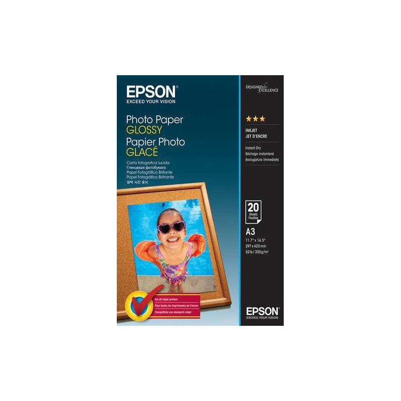 Epson Paper Glossy A3 20 sheets
