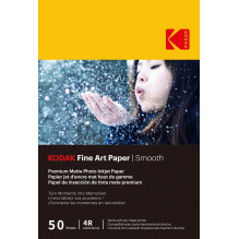 KODAK dailės popierius, 230 g, matinis, lygus, 4 / 6x50