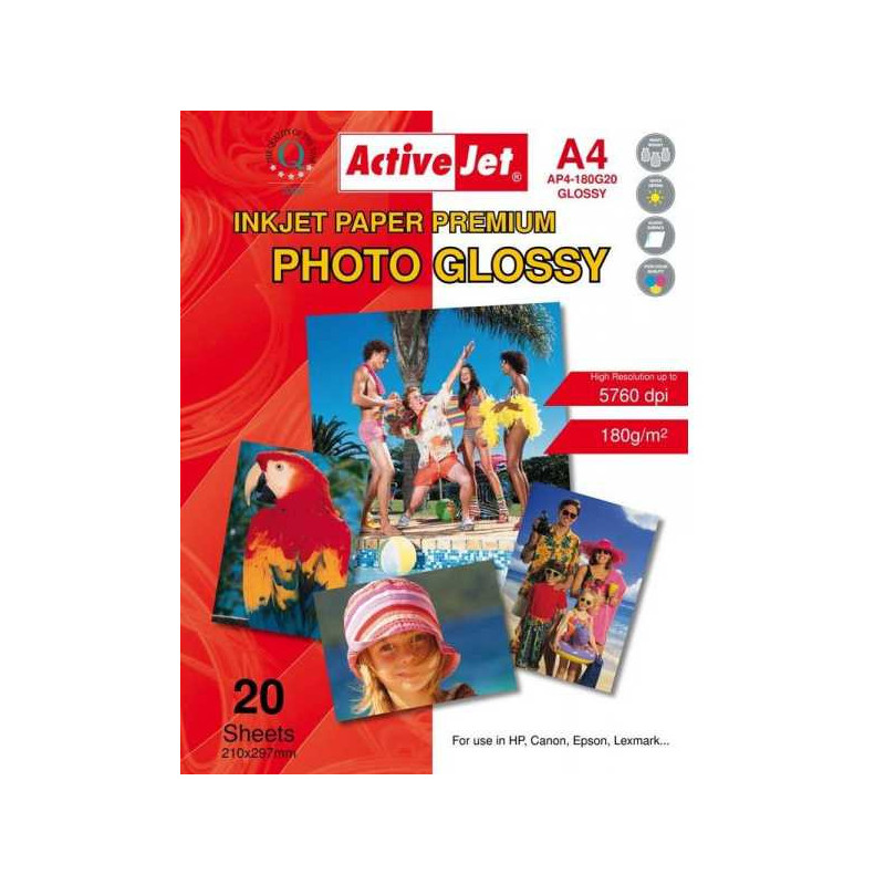 ActiveJet AP4-180G20 A4 (20 sheets)