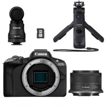 „Canon EOS-R50 RF-S 18–45 mm“ kūrėjų rinkinys „Canon EOS-R50 RF-S 18–45 mm“ kūrėjų rinkinys