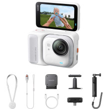 „Insta360 GO Ultra Creator“ paketas, arktinė balta „Insta360 GO Ultra Creator“ paketas, arktinė balta