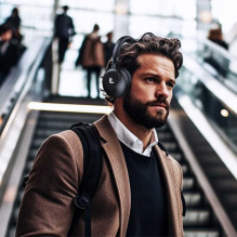 Laudberg H1B Headphones with ANC Black Laudberg H1B Headphones with ANC Black