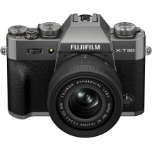 „Fujifilm X-T30 III“ + 13–33 mm anglies sidabro spalvos „Fujifilm X-T30 III“ + 13–33 mm anglies sidabro spalvos