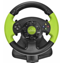 Esperanza High Octane EG104 USB PC / PS3 / XBOX 360 juoda / žalia Esperanza High Octane EG104 USB PC / PS3 / XBOX 360 juoda / žalia
