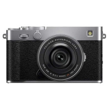 „Fujifilm X-E5“ + 23 mm komplektas, sidabrinis „Fujifilm X-E5“ + 23 mm komplektas, sidabrinis
