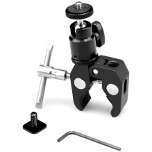 „SmallRig 1124 Super Clamp“ laikiklis su 1/4 colio sraigtine rutuline galvute