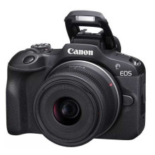 Canon EOS R100 + RF-S 18-45mm + RF 75-300mm Black Canon EOS R100 + RF-S 18-45mm + RF 75-300mm Black