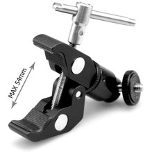 „SmallRig 1124 Super Clamp“ laikiklis su 1/4 colio sraigtine rutuline galvute