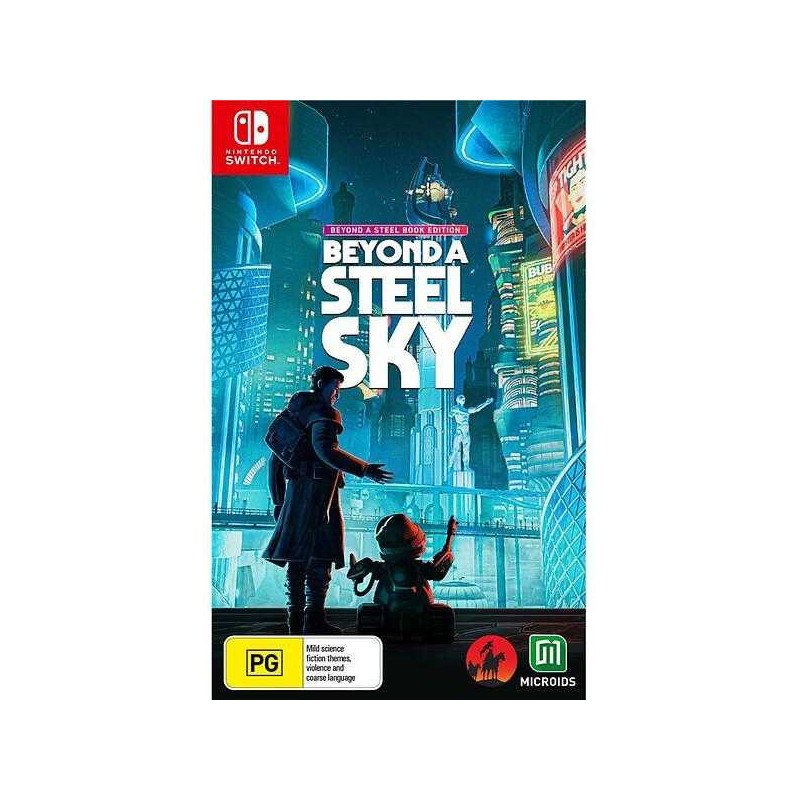 „Microids Beyond a Steel Sky“ „Steelbook“ leidimas „Switch“