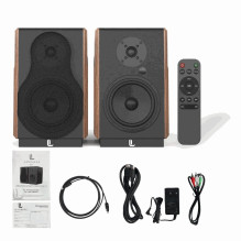 Laudberg M1 lentynos garsiakalbiai 2.0 televizoriui 120W Laudberg M1 lentynos garsiakalbiai 2.0 televizoriui 120W