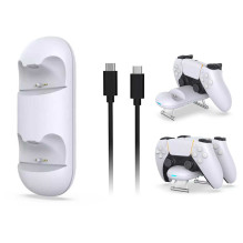 Subsonic Duo Led Dokas, skirtas PS5