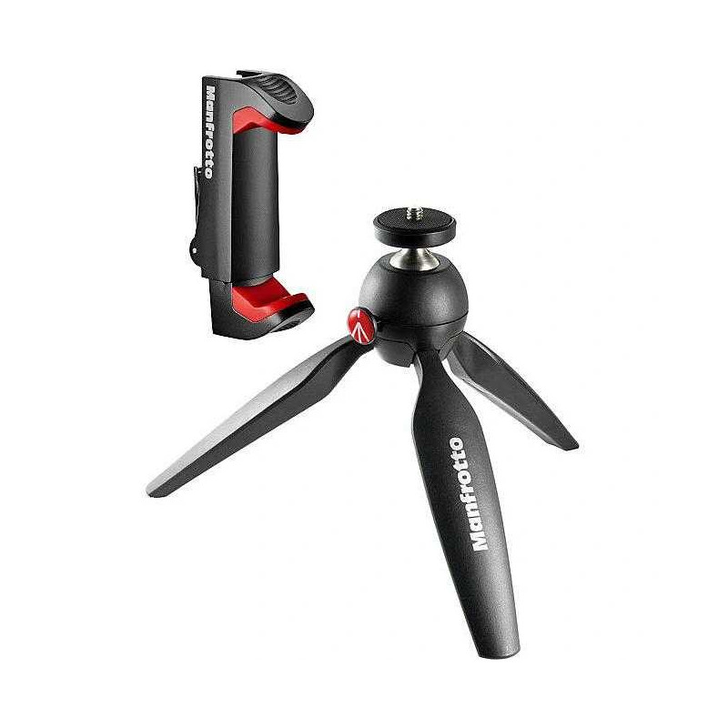 MANFROTTO trikojis + telefono laikiklis MKPIXICLMII-BK