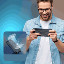 Dux Ducis apsauginis dėklas Nintendo Switch 2, juodas