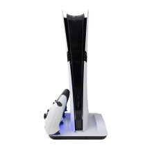„White Shark PS5-05102V2 Guard-2 PS5“ aušinimo kilimėlio įkrovimo stotelė „White Shark PS5-05102V2 Guard-2 PS5“ aušinimo kilimėlio įkrovimo stotelė