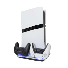 „White Shark PS5-05102V2 Guard-2 PS5“ aušinimo kilimėlio įkrovimo stotelė „White Shark PS5-05102V2 Guard-2 PS5“ aušinimo kilimėlio įkrovimo stotelė