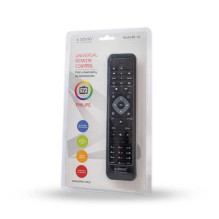 Savio RC-10 universalus nuotolinio valdymo pultas, skirtas „Philips“ televizoriui, juodas Savio RC-10 universalus nuotolinio valdymo pultas, skirtas „Philips“ televizoriui, juodas