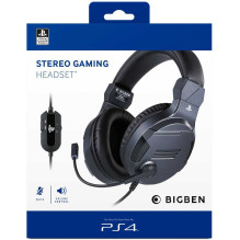 Bigben Interactive Stereo žaidimų ausinės, skirtos PS4 Titanium Bigben Interactive Stereo žaidimų ausinės, skirtos PS4 Titanium