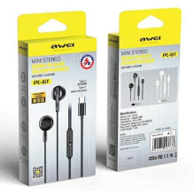 Awei PC-6T USB-C juodas Awei PC-6T USB-C juodas