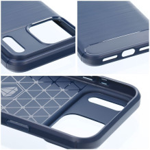 iPhone 18 Pro Max / 17 Pro Max dėklas Carbon 2.0, tamsiai mėlynas iPhone 18 Pro Max / 17 Pro Max dėklas Carbon 2.0, tamsiai mėlynas