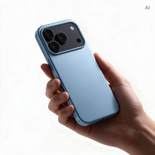 Case for iPhone 18 Pro Max / 17 Pro Max Silicone light blue